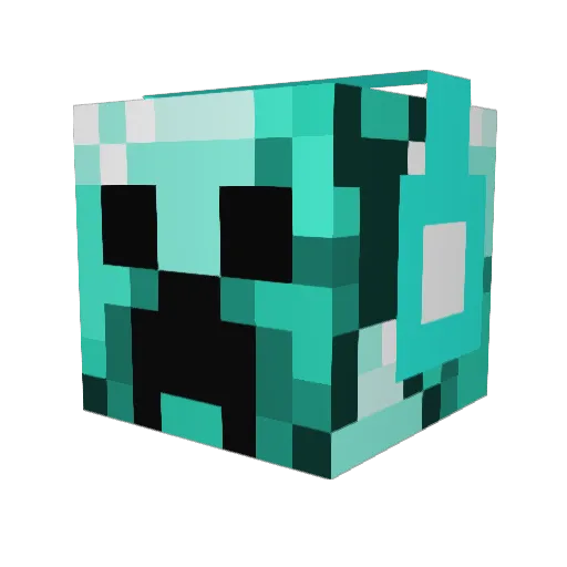 BarbaricGorilla Minecraft avatar head, 3D render