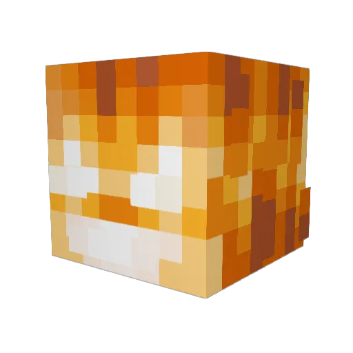 BarbaricPvP Minecraft avatar head, 3D render