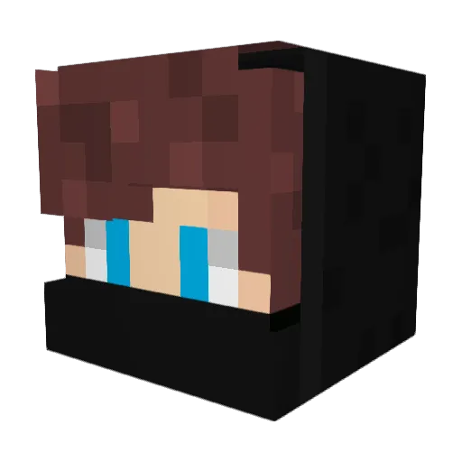 Barbaric_Slime Minecraft avatar head, 3D render