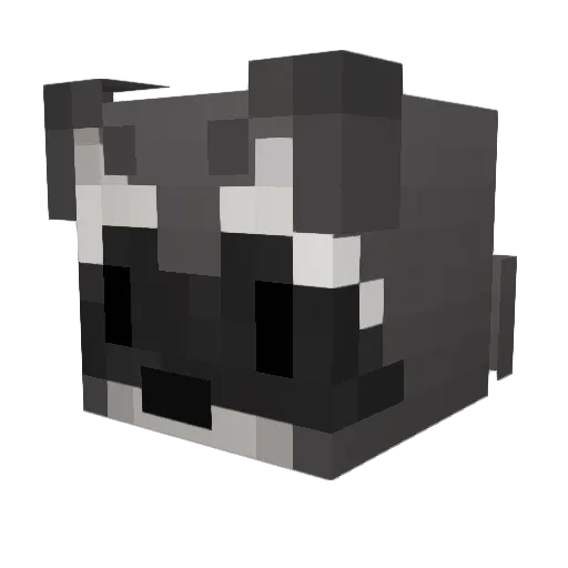 BarbellButcher Minecraft avatar head, 3D render