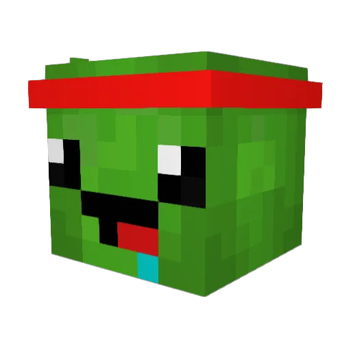 Barca_XO Minecraft avatar head, 3D render