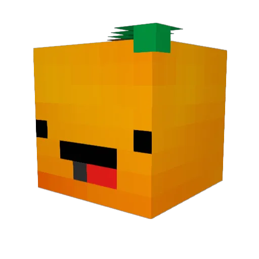 BarcoXO Minecraft avatar head, 3D render
