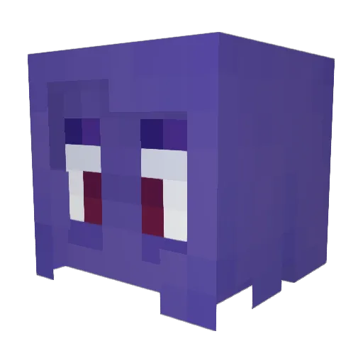 BardooCicada Minecraft avatar head, 3D render