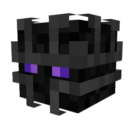 Bardsmile Minecraft avatar head, 3D render