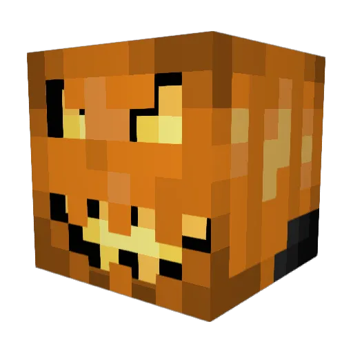 BareClaww Minecraft avatar head, 3D render