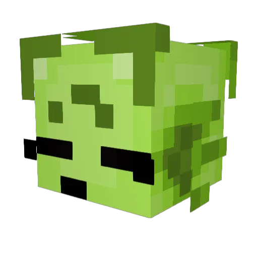 Barelm1234 Minecraft avatar head, 3D render