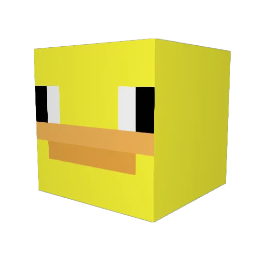 Baris015 Minecraft avatar head, 3D render
