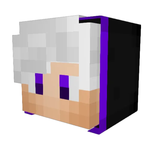 BarisOzkoklu Minecraft avatar head, 3D render