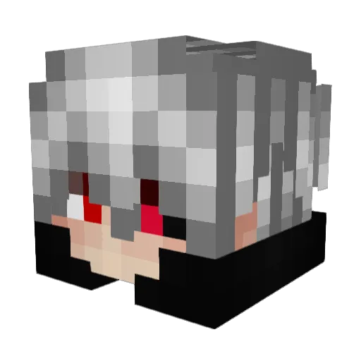 BarisSpeedwellF Minecraft avatar head, 3D render