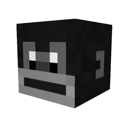 Barjack19 Minecraft avatar head, 3D render