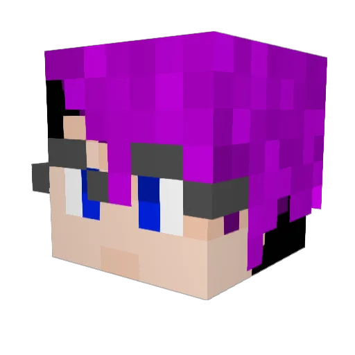 Bark273 Minecraft avatar head, 3D render