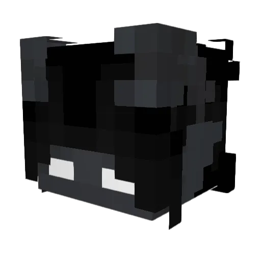 BarkB0y Minecraft avatar head, 3D render