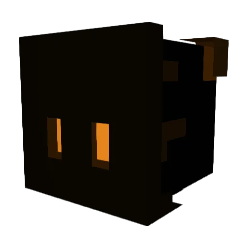 Barkeepers Minecraft avatar head, 3D render