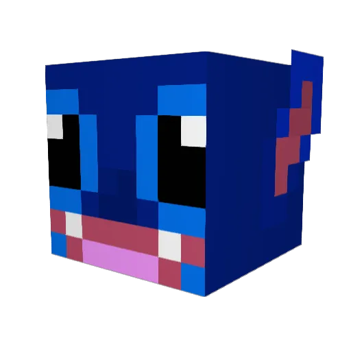 Barkkyyjr Minecraft avatar head, 3D render