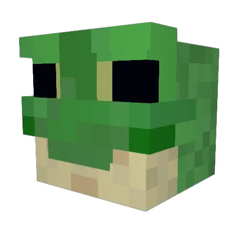 Barmistr Minecraft avatar head, 3D render
