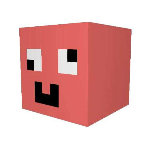 Barnacles11 Minecraft avatar head, 3D render