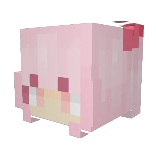 Barneyboi3 Minecraft avatar head, 3D render