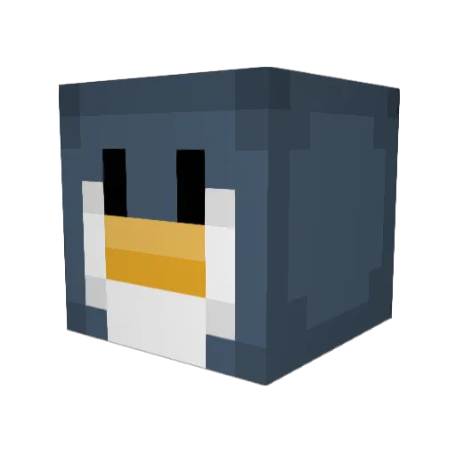 Barni523 Minecraft avatar head, 3D render