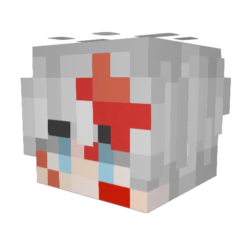 Barno1246 Minecraft avatar head, 3D render