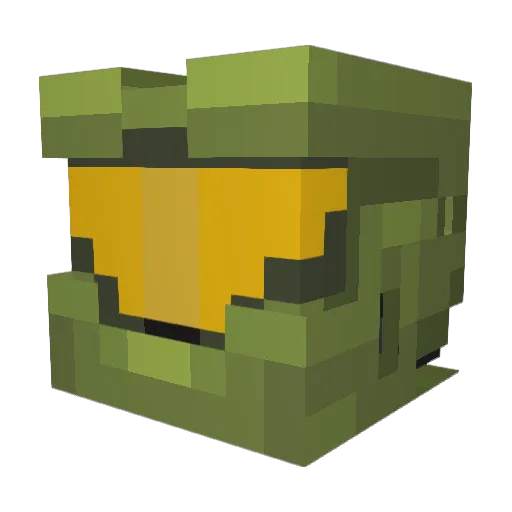 BaronVonTiddy Minecraft avatar head, 3D render