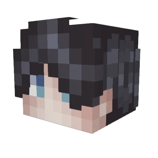 BaronVonZorg Minecraft avatar head, 3D render