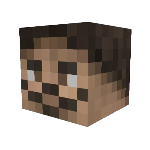 BaronofJaguary Minecraft avatar head, 3D render