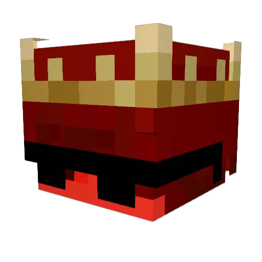 BarouSK Minecraft avatar head, 3D render