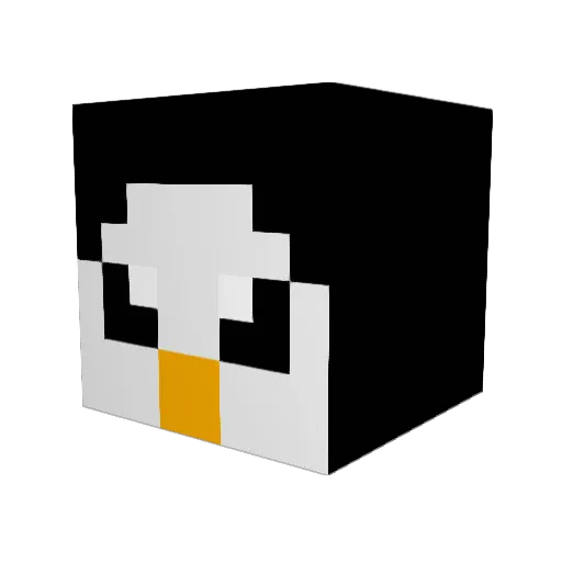Barrie070 Minecraft avatar head, 3D render