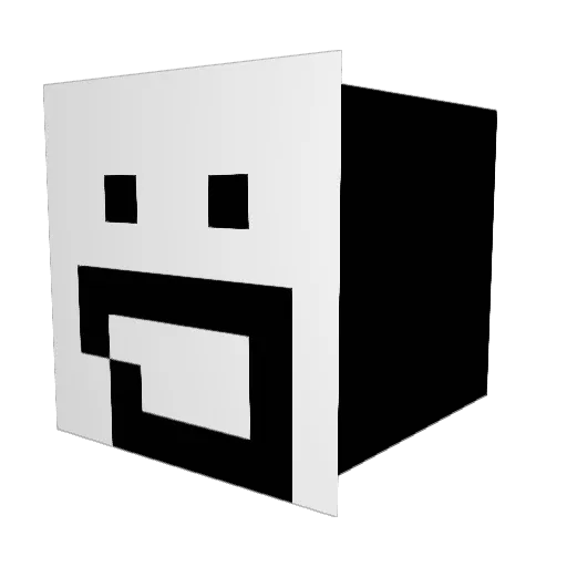Barrikzz Minecraft avatar head, 3D render