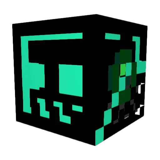 Barros23 Minecraft avatar head, 3D render