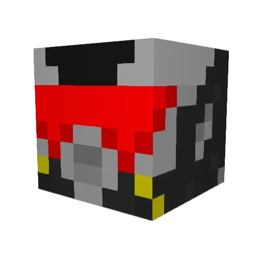 BarrySteakfries Minecraft avatar head, 3D render