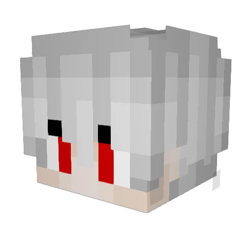 Barry_Allen151 Minecraft avatar head, 3D render