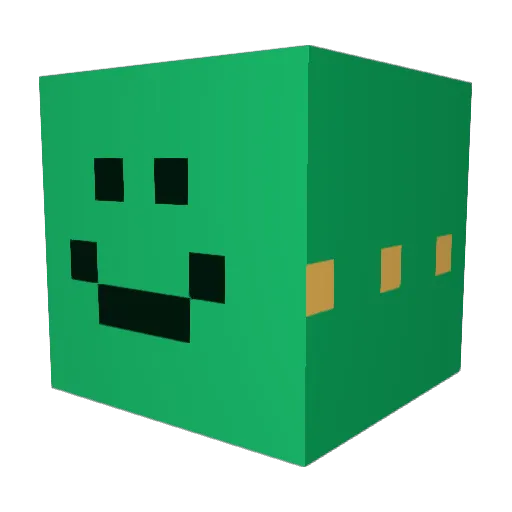 Bart2012 Minecraft avatar head, 3D render