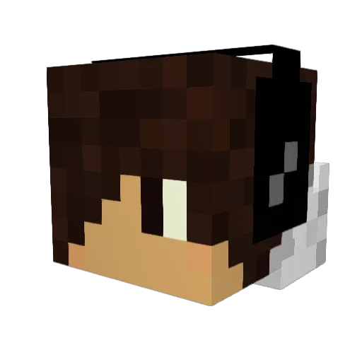 Bart_2000_B Minecraft avatar head, 3D render