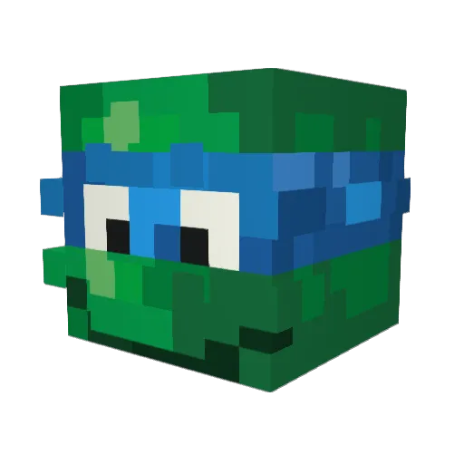 Bartbimpson50 Minecraft avatar head, 3D render