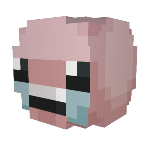 Bartekol1 Minecraft avatar head, 3D render