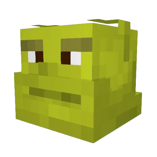 Bartels1 Minecraft avatar head, 3D render