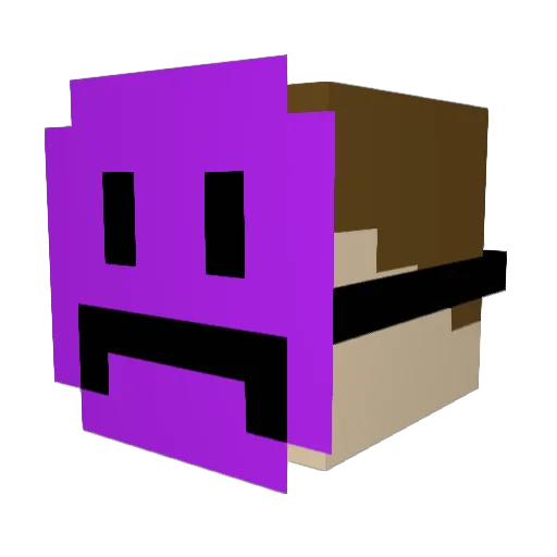 Bartex90 Minecraft avatar head, 3D render