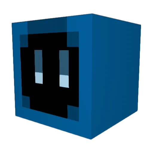 BarthRE Minecraft avatar head, 3D render
