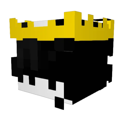 Bartkkj Minecraft avatar head, 3D render