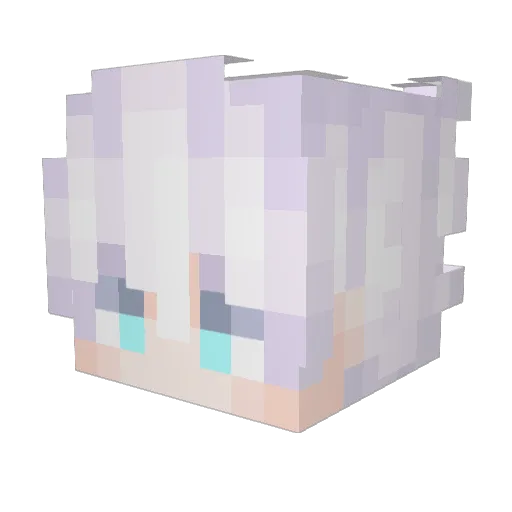 Bartmen12 Minecraft avatar head, 3D render
