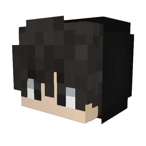 Bartoszek_333 Minecraft avatar head, 3D render