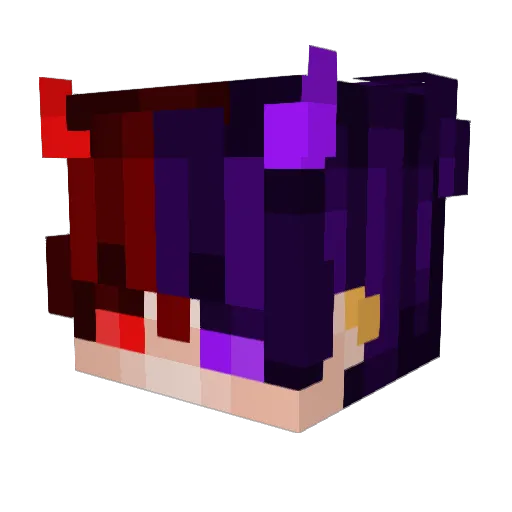 Bartrex89 Minecraft avatar head, 3D render