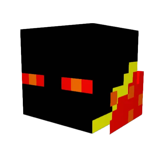 BartuDG Minecraft avatar head, 3D render