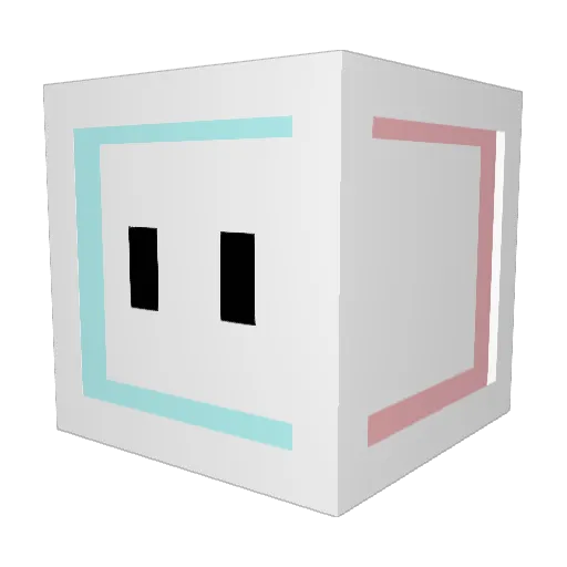 Barux04 Minecraft avatar head, 3D render
