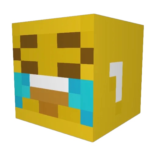 BarzzB Minecraft avatar head, 3D render