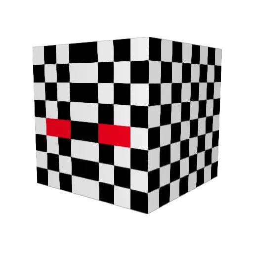 Base_camper69 Minecraft avatar head, 3D render