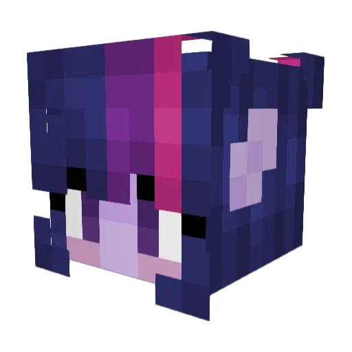 BasedFlowstate67 Minecraft avatar head, 3D render