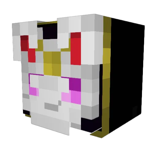 BasedToasty Minecraft avatar head, 3D render