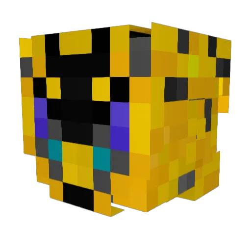 Baser21 Minecraft avatar head, 3D render